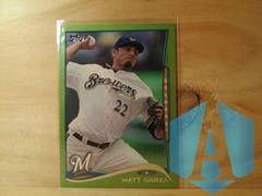 2014 Topps Retail Green Matt Garza #351